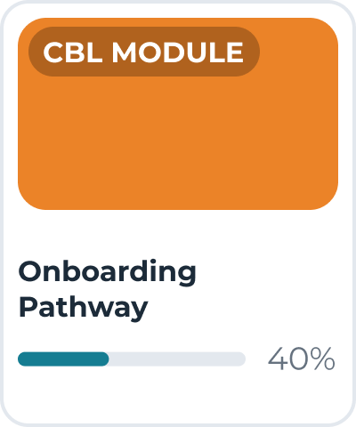 CBL Module — Onboarding Pathway